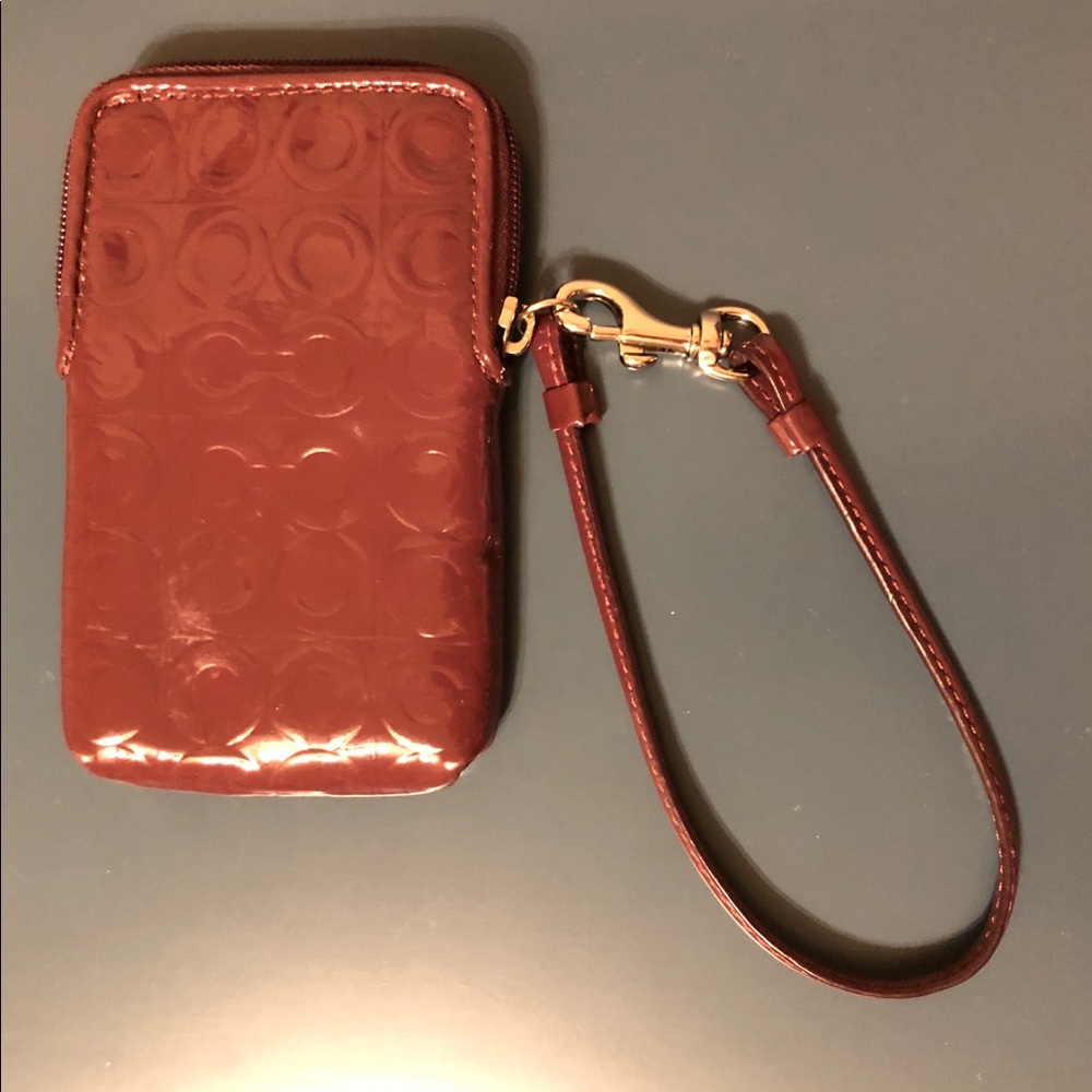 Coach wristlet